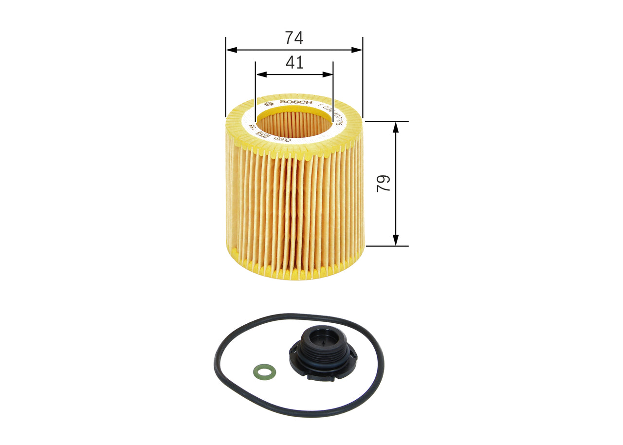 Tepalo filtras F026407175