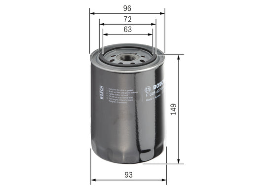 Tepalo filtras F026407004