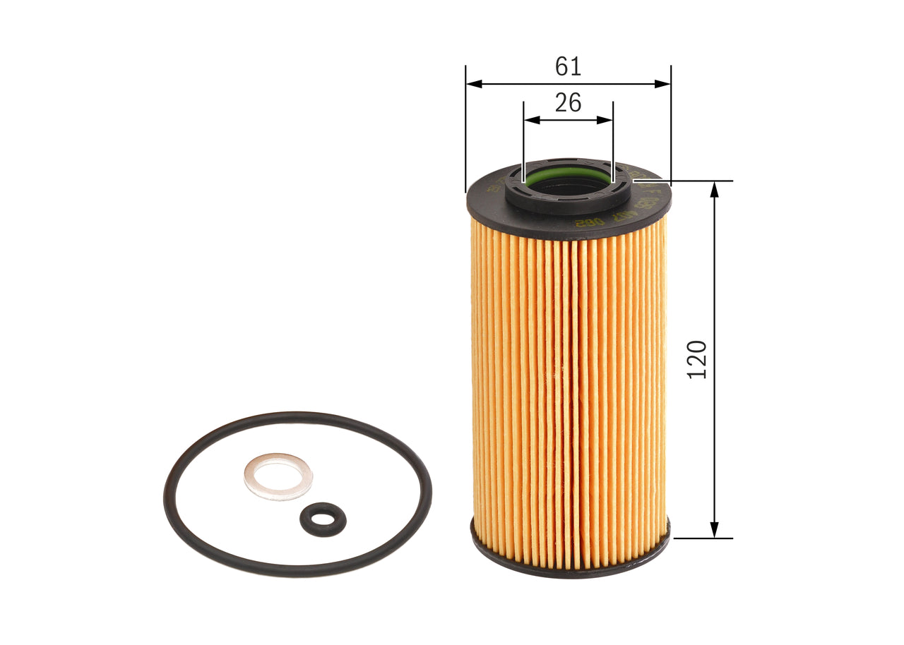 Tepalo filtras F026407062