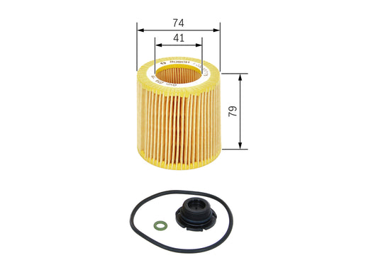 Tepalo filtras F026407175