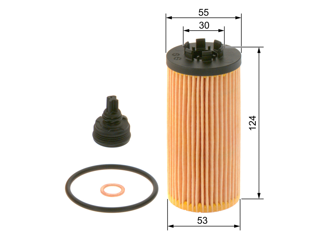 Tepalo filtras F026407277