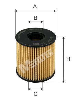 Tepalo filtras TE639