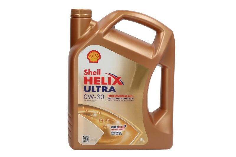 Variklio tepalas variklinė alyva SHELL HELIX P.U.AV-L 0W30 5L ...